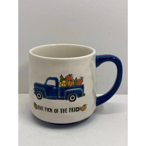 Lang Design Mug The Pick of the Patch Pumpkins Blue Truck